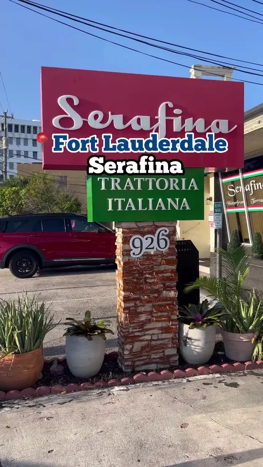 Pasta at Serafina Waterfront Trattoria, Fort Lauderdale