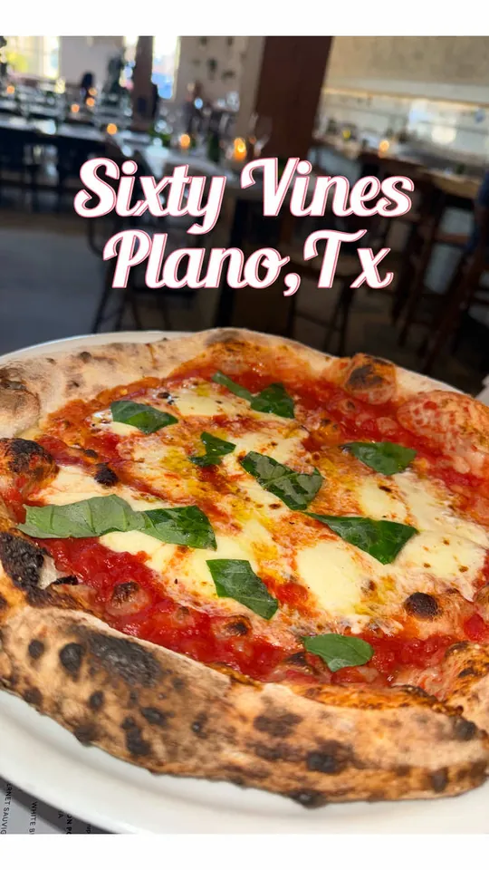 Pizza at Sixty Vines, Fort Lauderdale