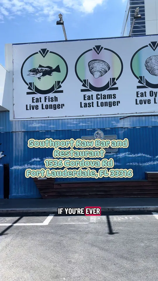 Seafood at Southport Raw Bar, Fort Lauderdale