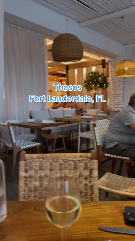 Video at Thasos, Fort Lauderdale