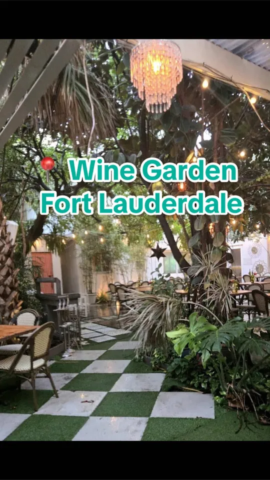 Wine at Wine + Garden, Fort Lauderdale – $9 on the menu