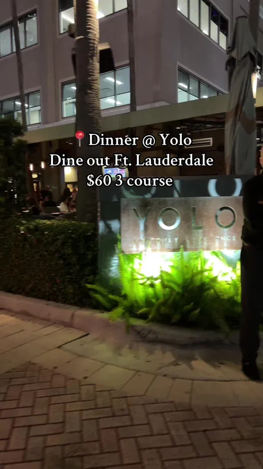 Video at Yolo, Fort Lauderdale