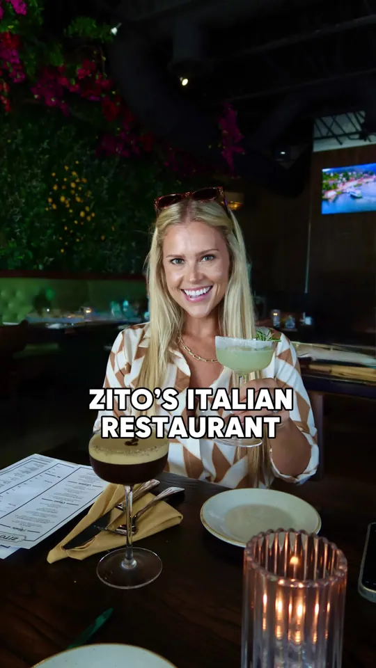 Gnocchi at Zito's Italian Restaurant, Fort Lauderdale