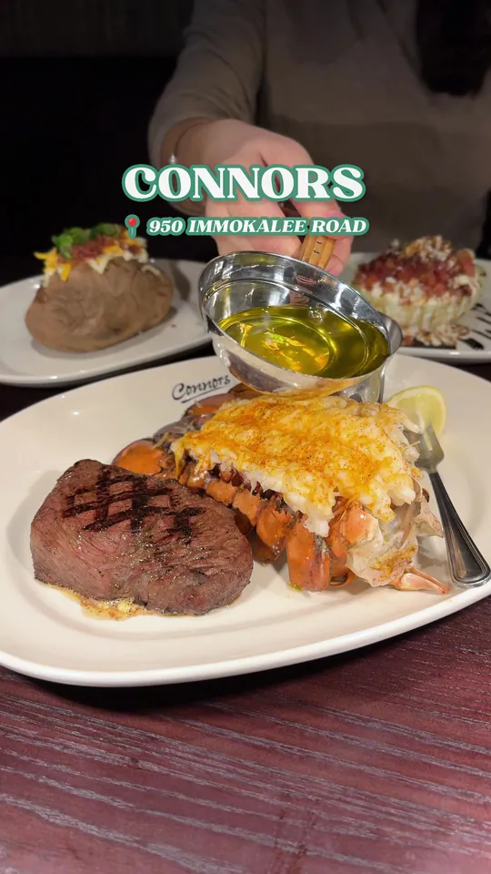 Crab cakes at Connors Steak & Seafood, Fort Myers – $23 on the menu