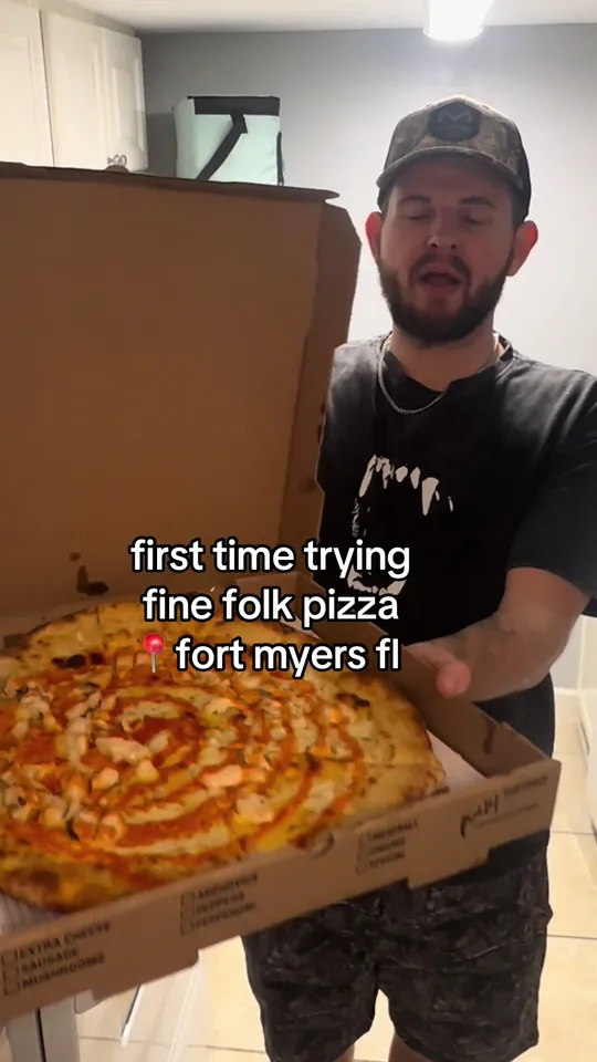 Pizza at Fine Folk Pizza Fort Myers, Fort Myers – $15 on the menu