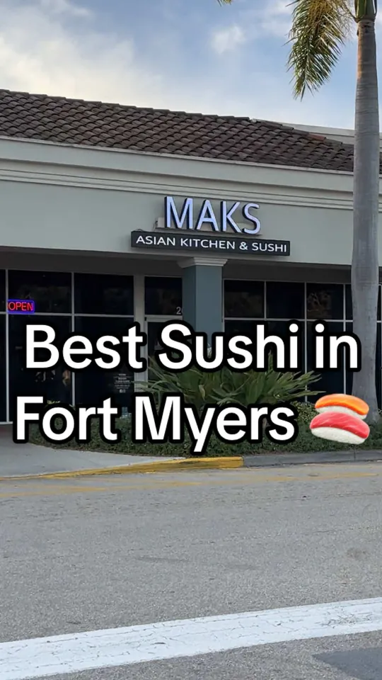 Sushi at MAKS Asian Kitchen & Sushi, Fort Myers – $4 on the menu