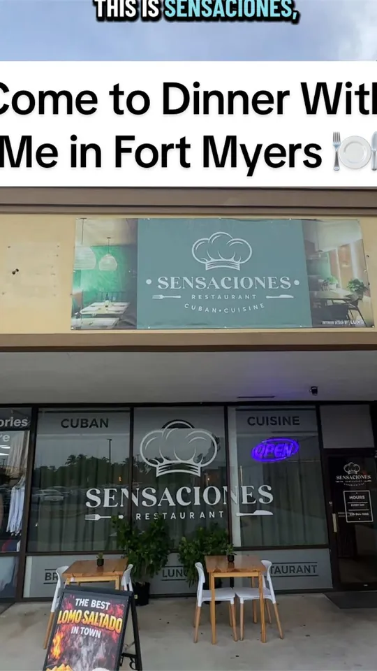 Video at Sensaciones Restaurant - Cuban Cuisine, Fort Myers
