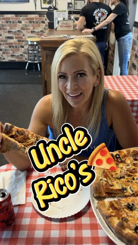 Pizza at Uncle Rico’s Pizza Fort Myers, Fort Myers – $16 on the menu