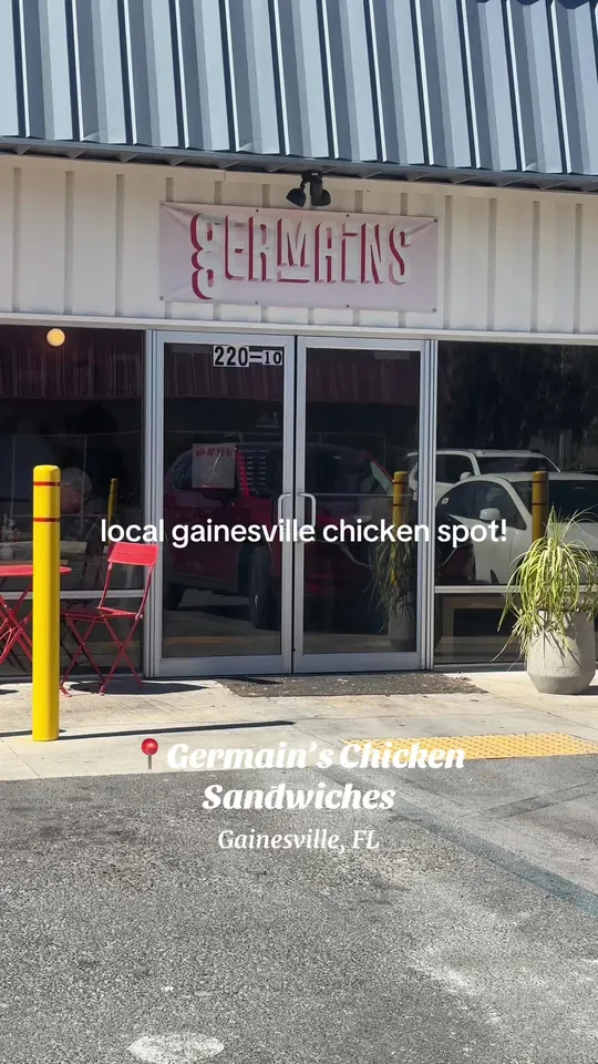 Chicken at Germain's Chicken Sandwiches, Gainesville – $12 on the menu