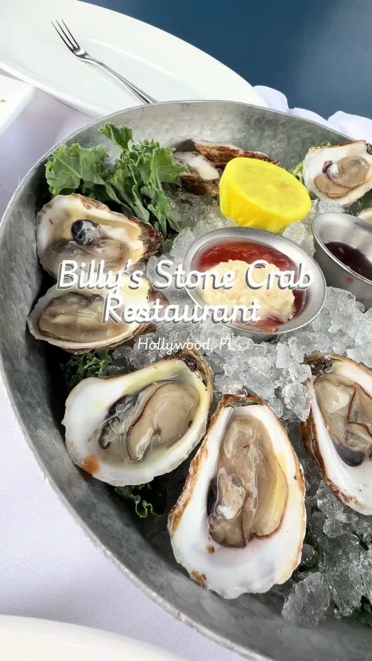 Stone crab at Billy's Stone Crab Restaurant, Hollywood