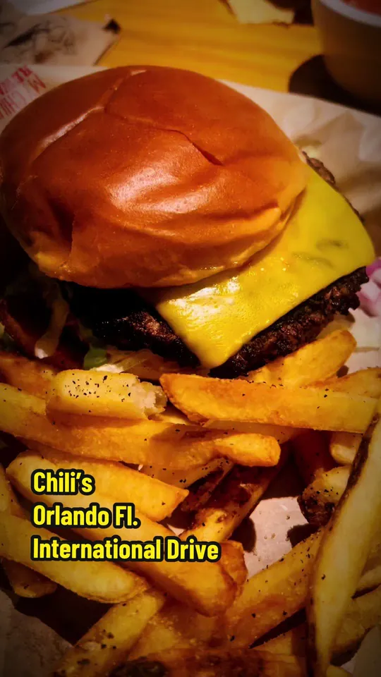Burger at Chili's Grill & Bar, Hollywood – $6.99 on the menu