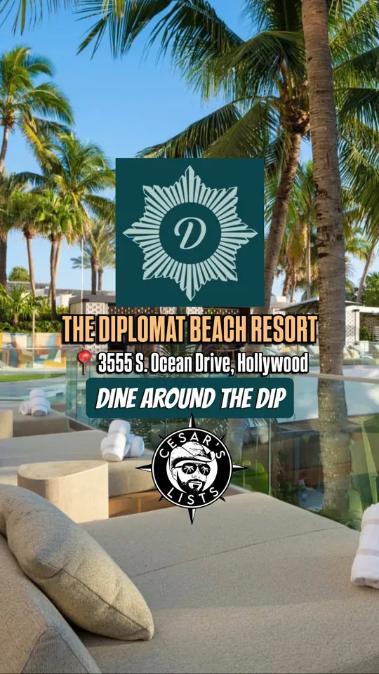 Cocktails at Diplomat Prime, Hollywood