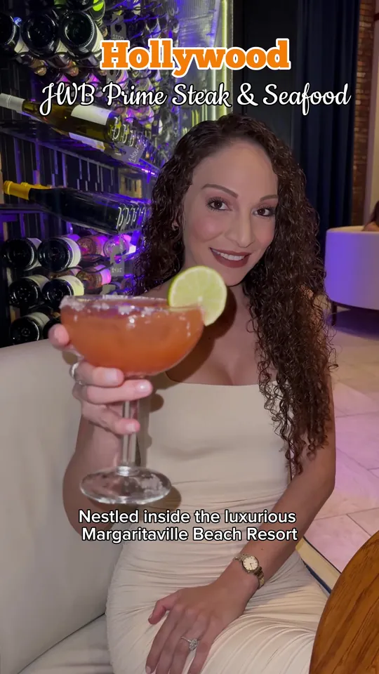Margarita at JWB Prime Steak and Seafood, Hollywood