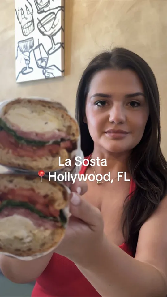 Coffee at La Sosta, Hollywood – $4 on the menu