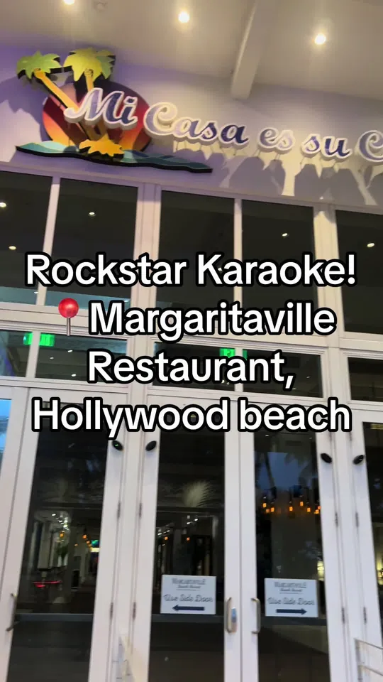 Margarita at Margaritaville Restaurant, Hollywood
