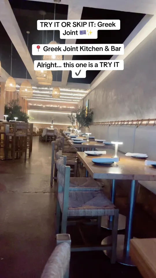 Video at The Greek Joint Kitchen & Bar (Hollywood), Hollywood