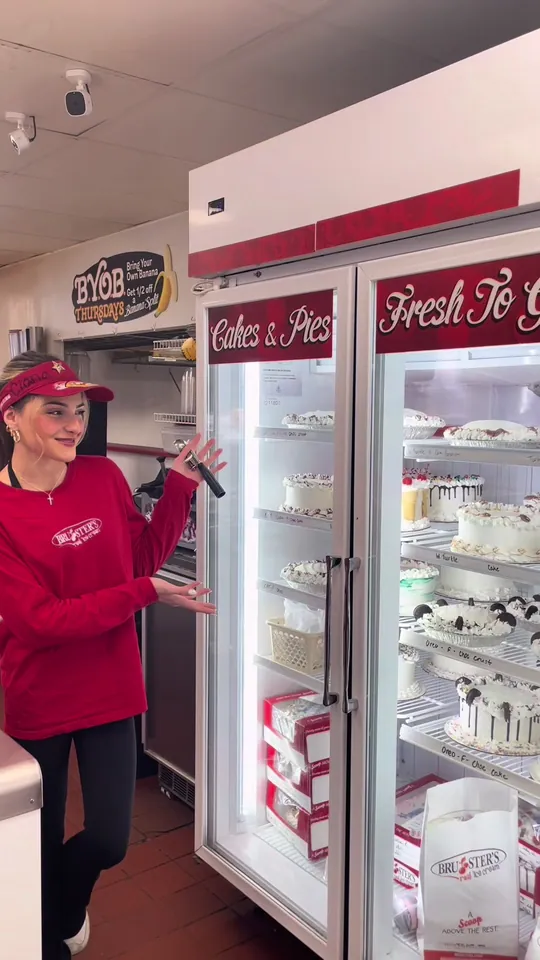 Ice cream at Bruster's Real Ice Cream, Jacksonville