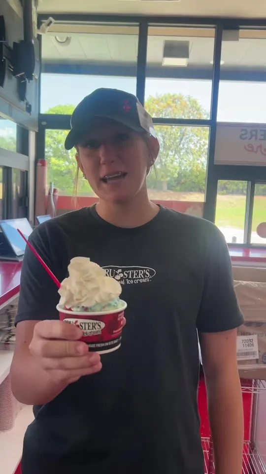 Ice cream at Bruster's Real Ice Cream, Jacksonville