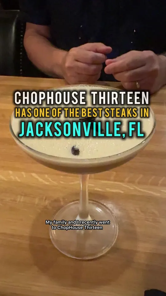 Dessert at Chophouse Thirteen, Jacksonville – $14 on the menu