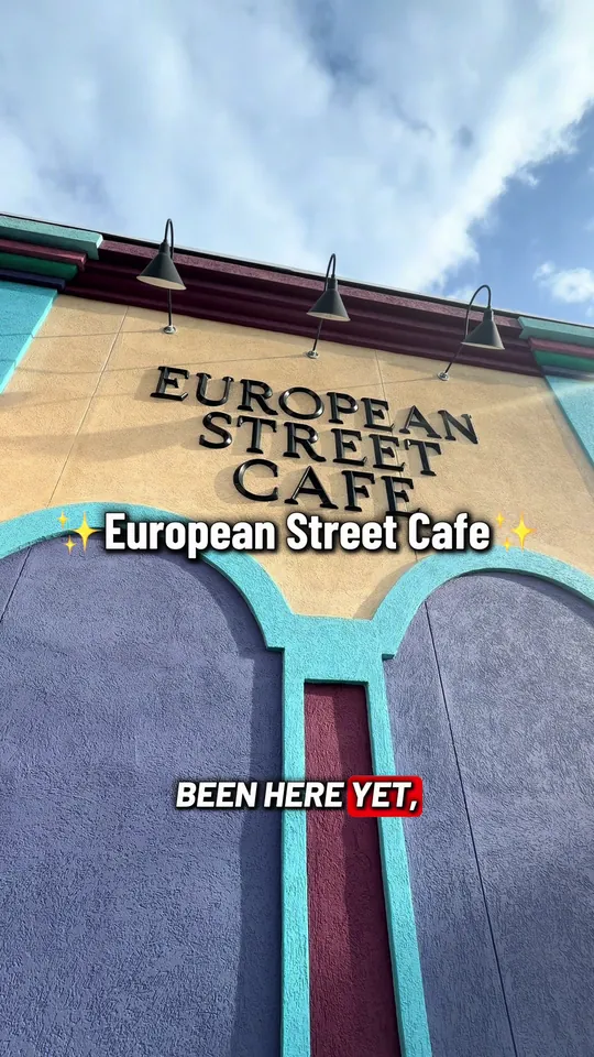 Video at European Street Cafe, Jacksonville