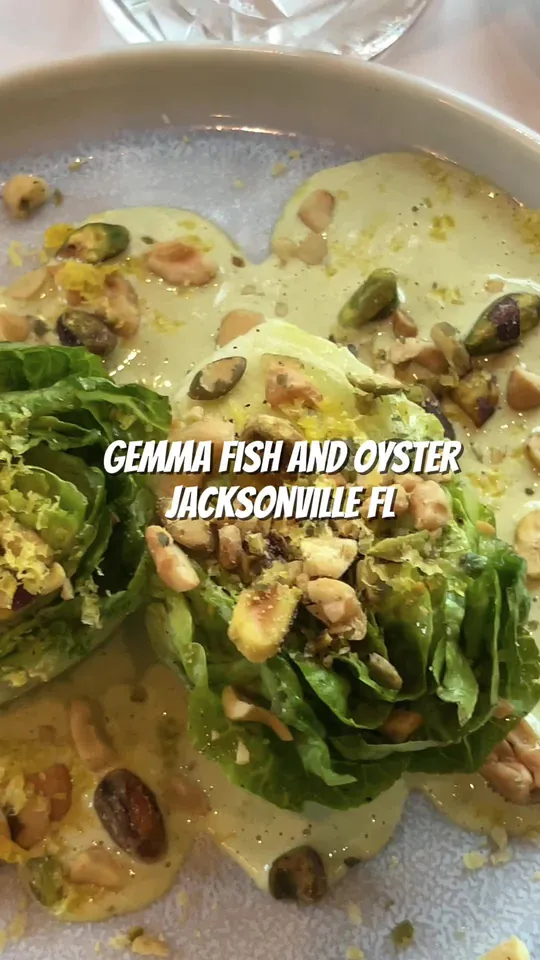 Oysters at Gemma Fish + Oyster, Jacksonville – $26 on the menu