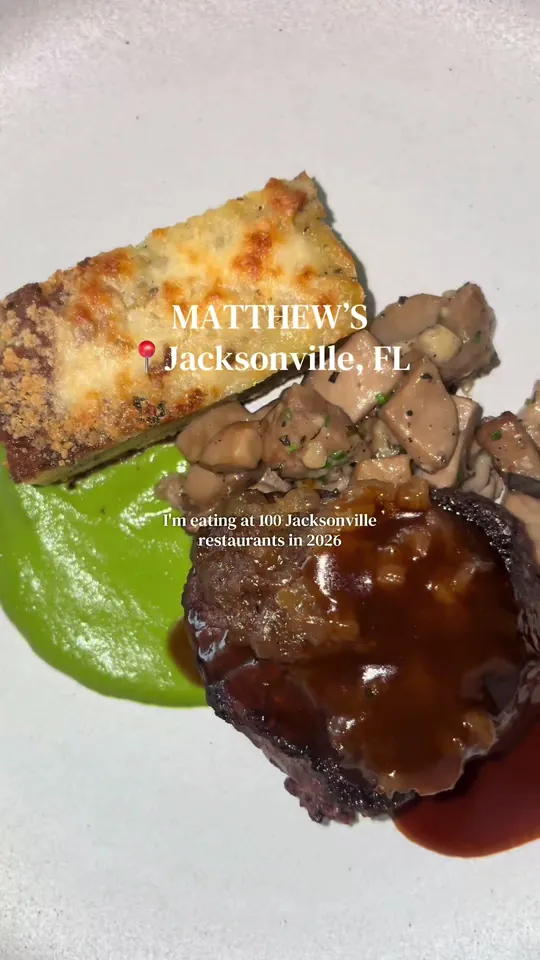 Video at Matthew's Restaurant, Jacksonville