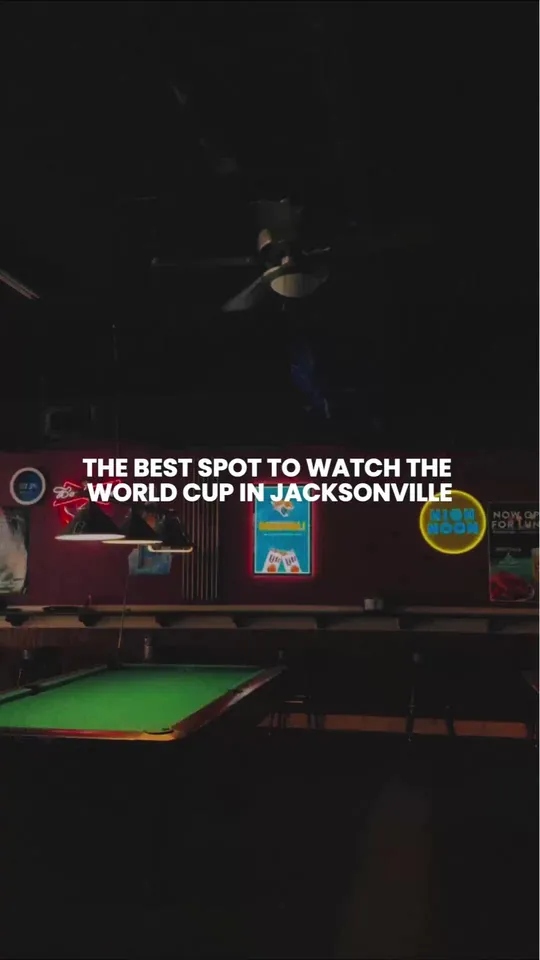 Beer at Perfect Rack Billiards, Jacksonville – $4 on the menu