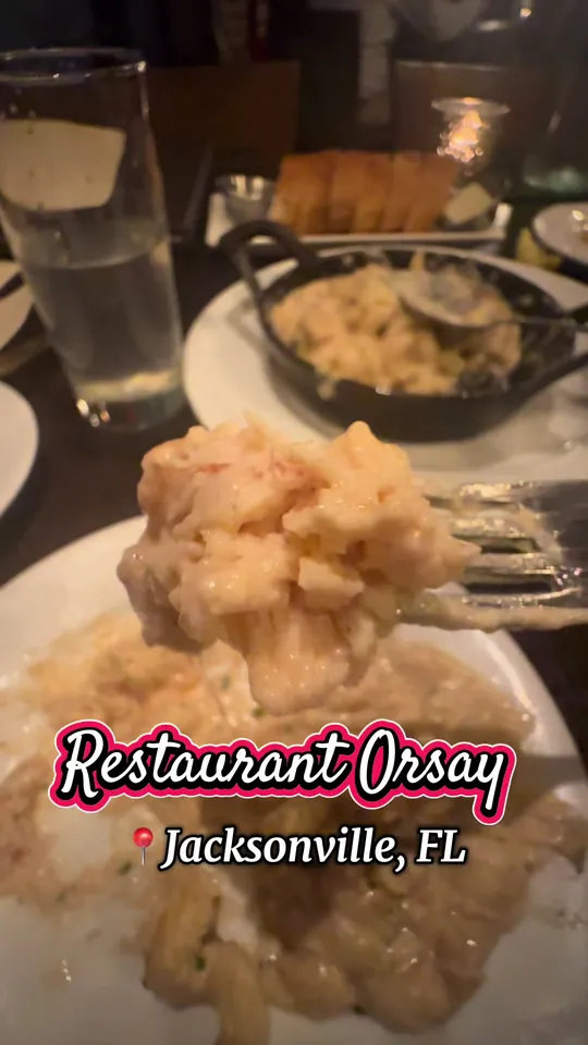 Mac and cheese at Restaurant Orsay, Jacksonville – $19 on the menu