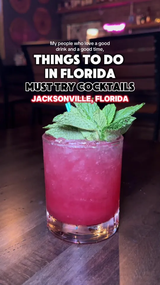 Cocktails at Sidecar, Jacksonville