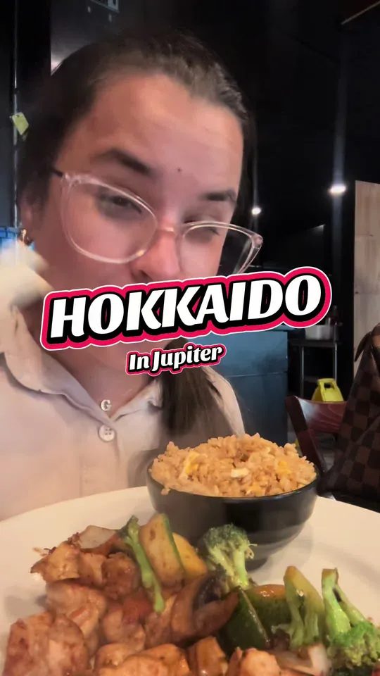 Hibachi at Hokkaido Hibachi & Sushi, Jupiter