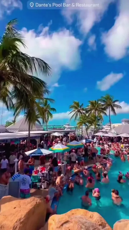 Video at Dante's Key West Pool Bar & Restaurant, Key West