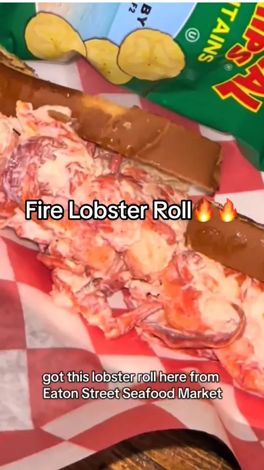 Lobster roll at Eaton Street Seafood Market, Key West – $29.95 on the menu