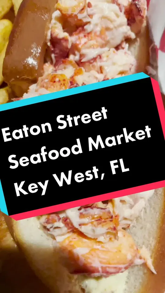 Video at Eaton Street Seafood Market, Key West