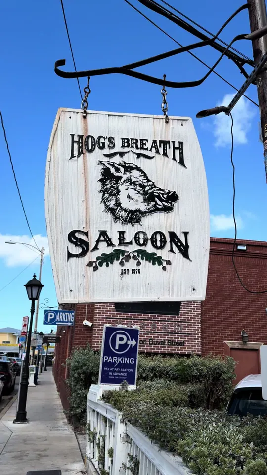 Video at Hog's Breath Saloon, Key West
