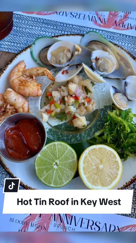 Bloody mary at Hot Tin Roof Restaurant, Key West – $13 on the menu