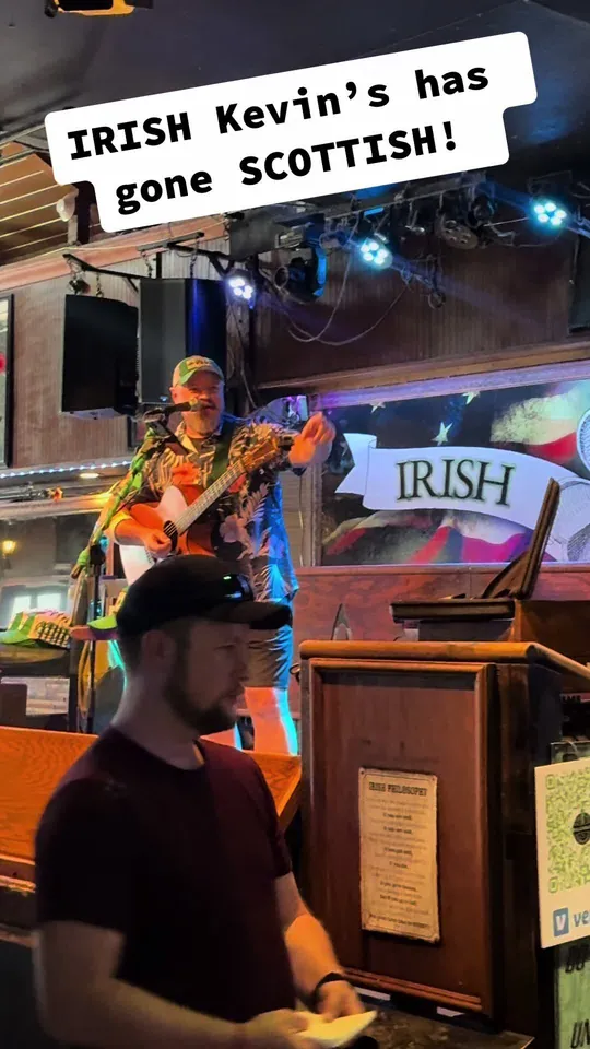Video at Irish Kevin's, Key West