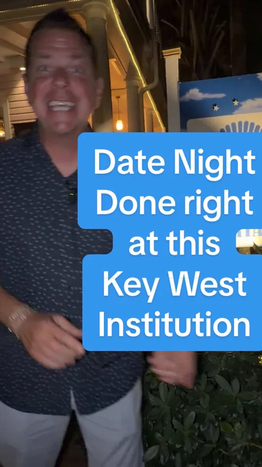 Video at Louie's Backyard, Key West