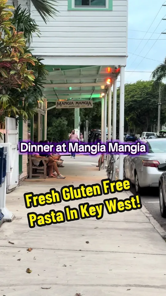 Pasta at Mangia Mangia, Key West