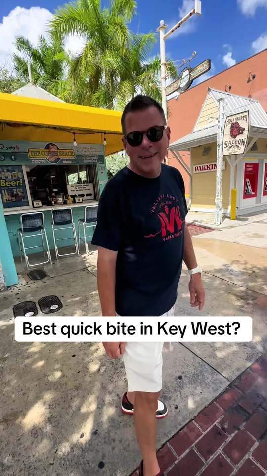 Conch fritters at The Conch Shack, Key West