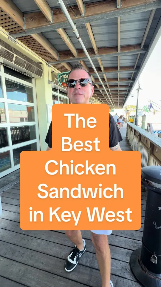 Chicken at The Waterfront Brewery, Key West – $15 on the menu