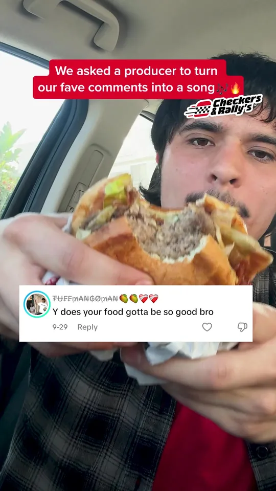 Burger at Checkers, Kissimmee