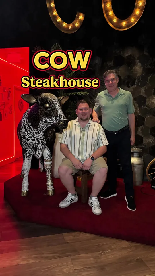 Steak at Cow Steakhouse, Kissimmee – $27.99 on the menu