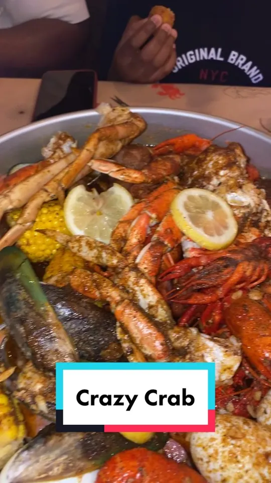 Seafood at Crazy Crab, Kissimmee