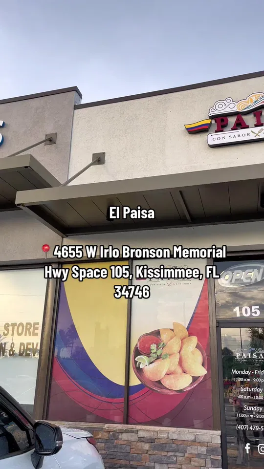 Empanadas at El Paisa, Kissimmee – $2 on the menu