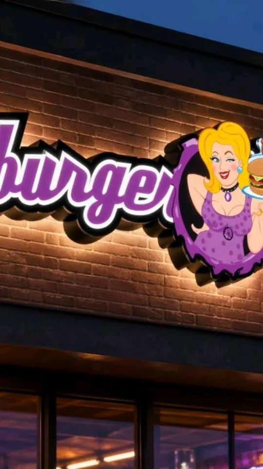 Burger at Hamburger Mary's Orlando/Kissimmee, Kissimmee – $12 on the menu