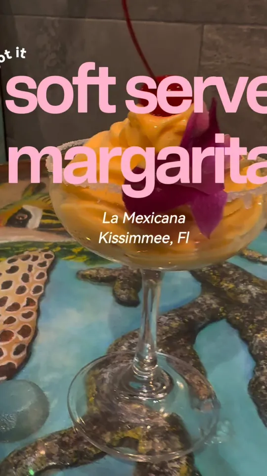 Margarita at La Mexicana Restaurant, Kissimmee