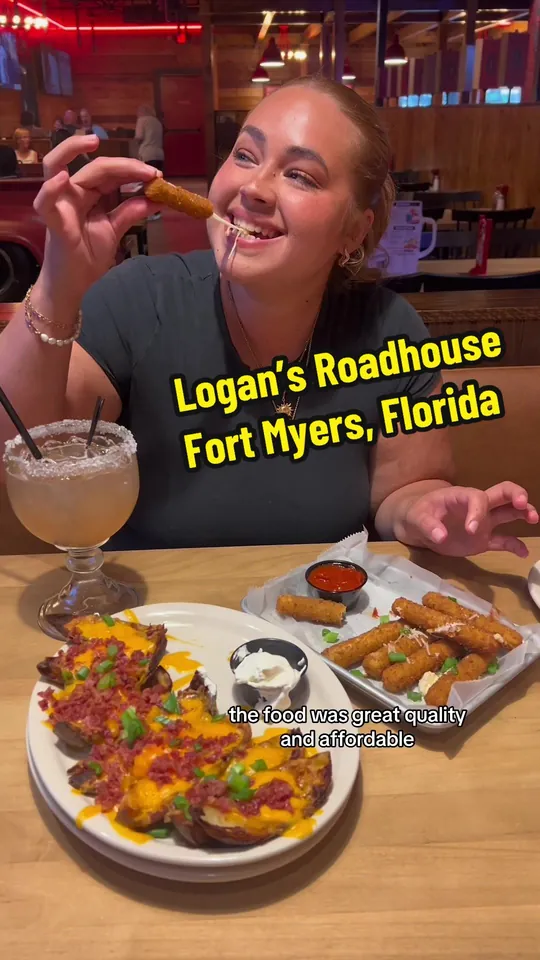 Burger at Logan's Roadhouse, Kissimmee – $17.24 on the menu