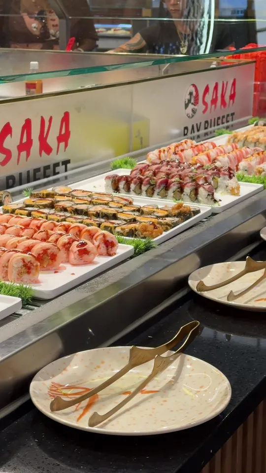 Sushi at Osaka Bay Buffet, Kissimmee
