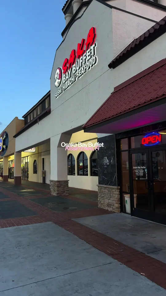 Video at Osaka Bay Buffet, Kissimmee