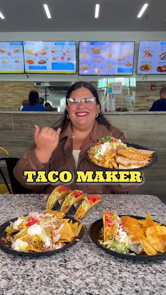 Tacos at Taco Maker Kissimmee, Kissimmee – $3.30 on the menu